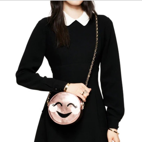 NWOT Rare Kate Spade Studio Drive Stassi Smiley Crossbody Shoulder Bag Purse - Picture 2 of 16